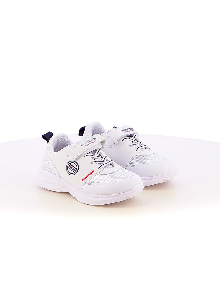 Sneakers con strappi bambino ENRICO COVERI SPORTSWEAR CKS515C10A bianco | Costa Superstore