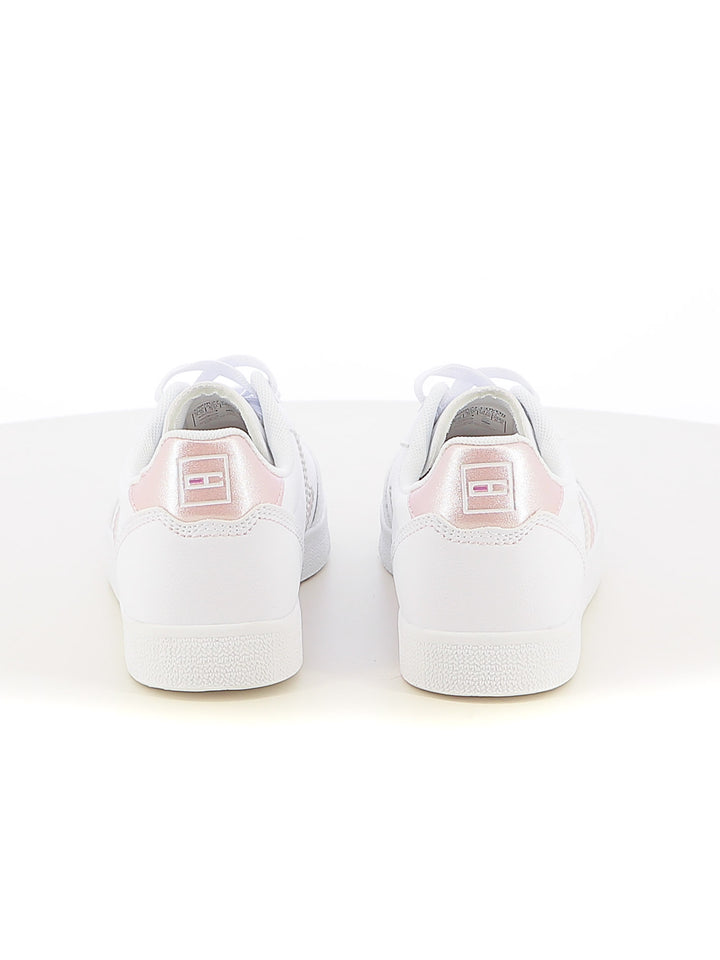 Sneakers stringate donna ENRICO COVERI SPORTSWEAR CSW514C11 bianco rosa | Costa Superstore