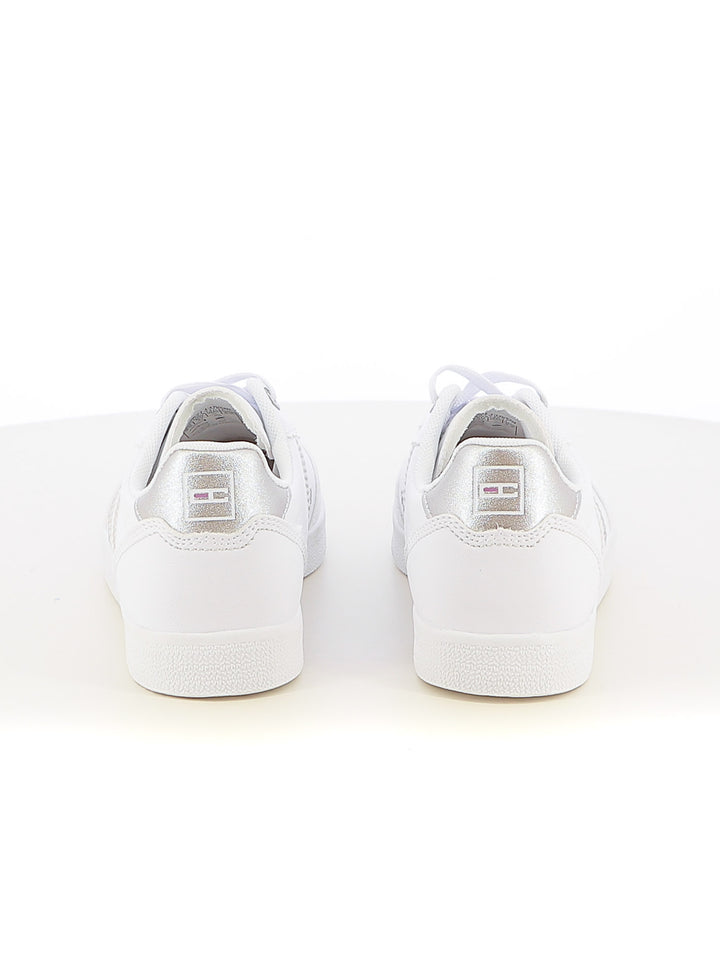 Sneakers stringate donna ENRICO COVERI SPORTSWEAR CSW514C11 bianco argento | Costa Superstore