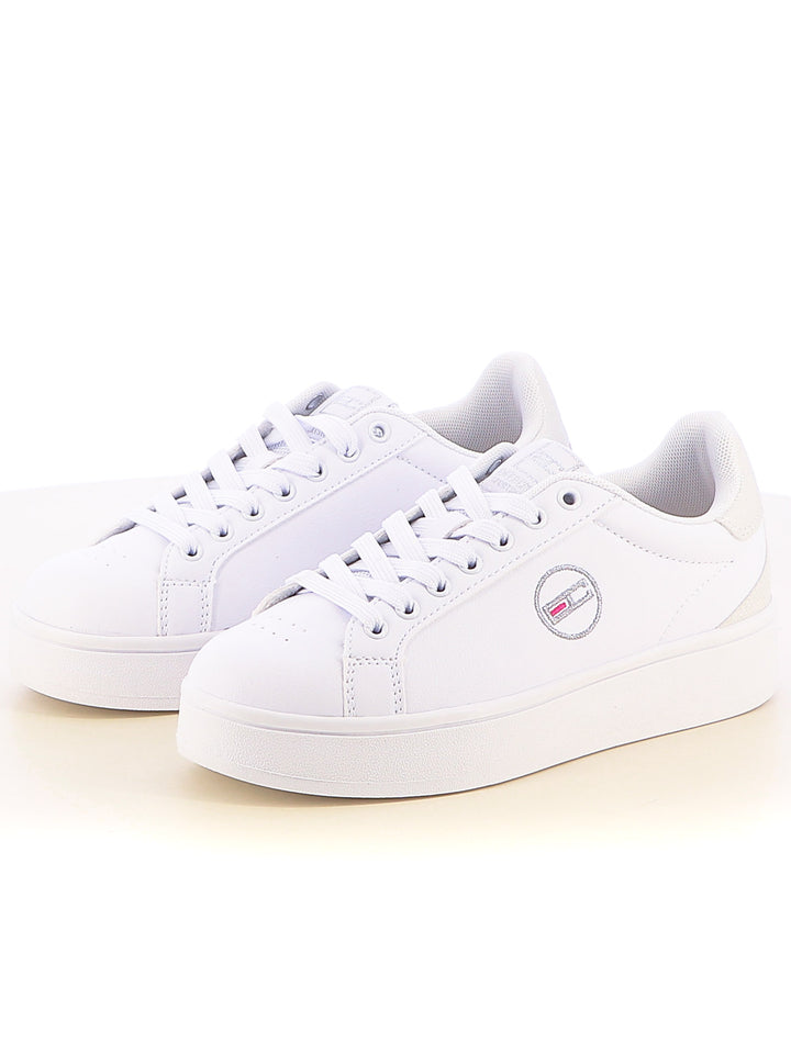 Sneakers stringate donna ENRICO COVERI SPORTSWEAR CSW514C20 bianco | Costa Superstore