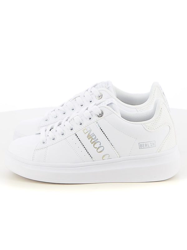 Sneakers stringate donna ENRICO COVERI SPORTSWEAR CSW514C34 bianco | Costa Superstore