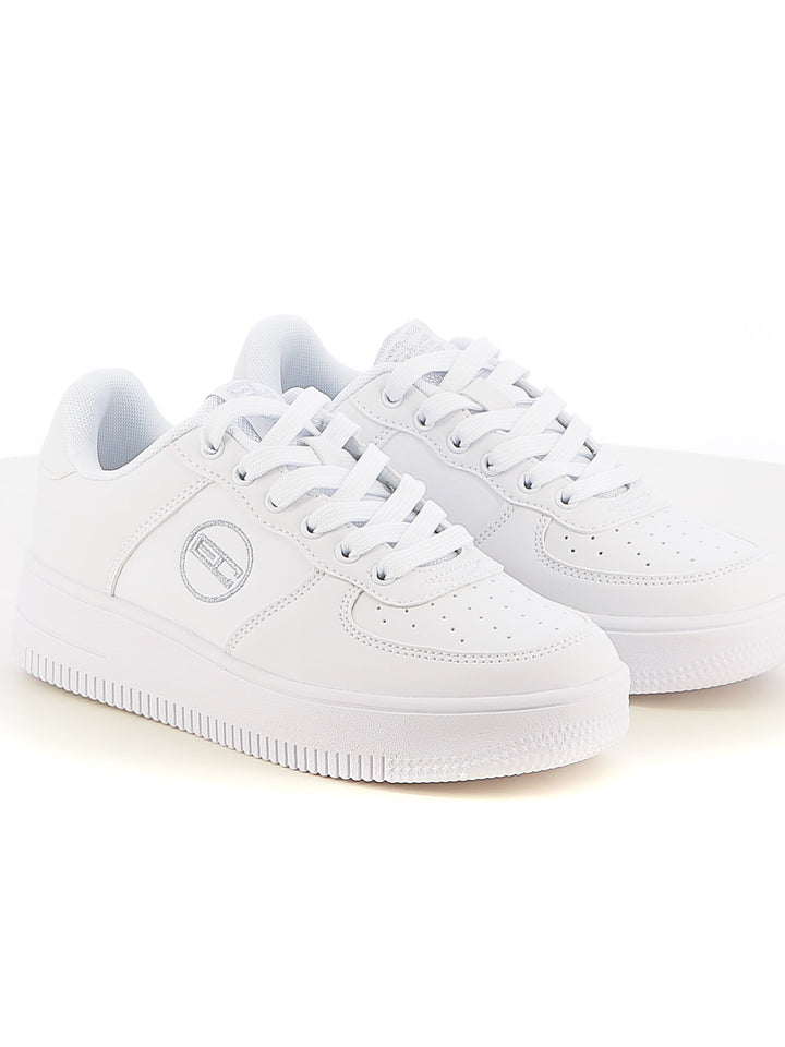 Sneakers stringate donna ENRICO COVERI SPORTSWEAR CSW514C40 bianco | Costa Superstore