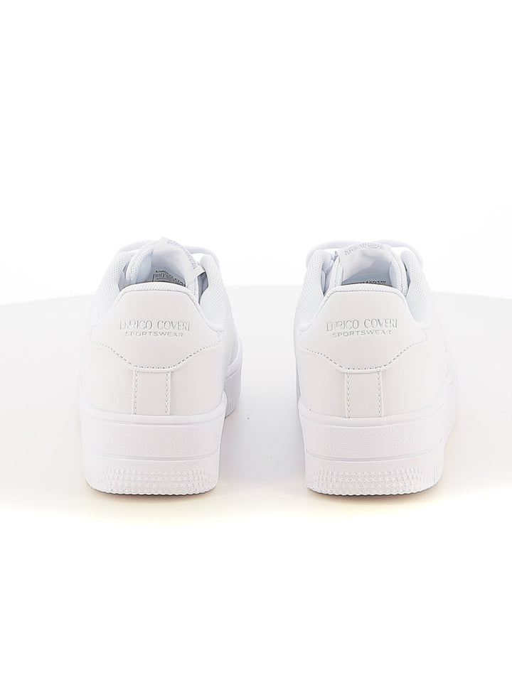 Sneakers stringate donna ENRICO COVERI SPORTSWEAR CSW514C40 bianco | Costa Superstore