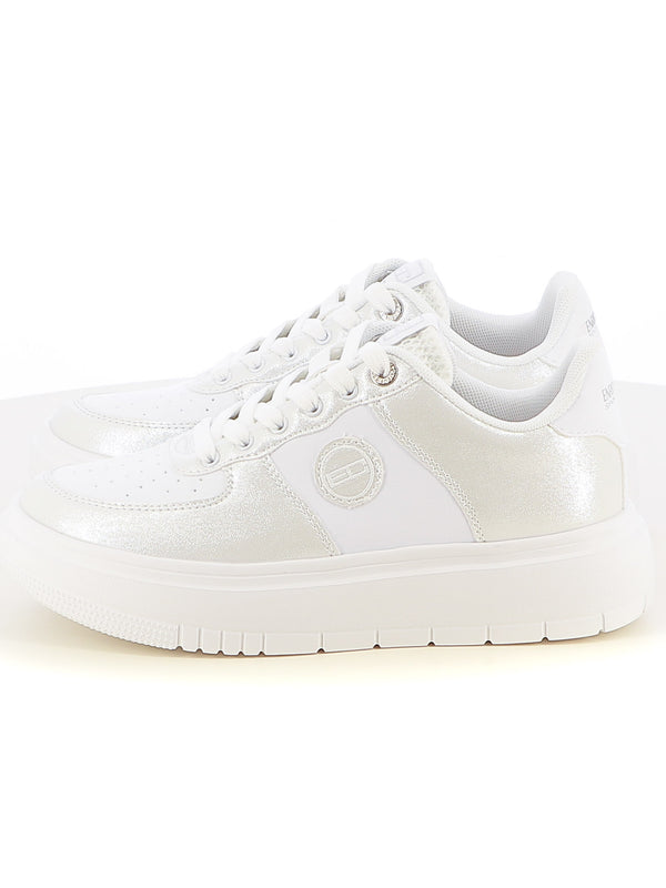 Sneakers stringate donna ENRICO COVERI SPORTSWEAR CSW514C59 bianco | Costa Superstore
