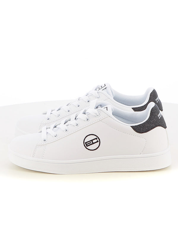 Sneakers stringate donna ENRICO COVERI SPORTSWEAR CSW514C60 bianco nero | Costa Superstore
