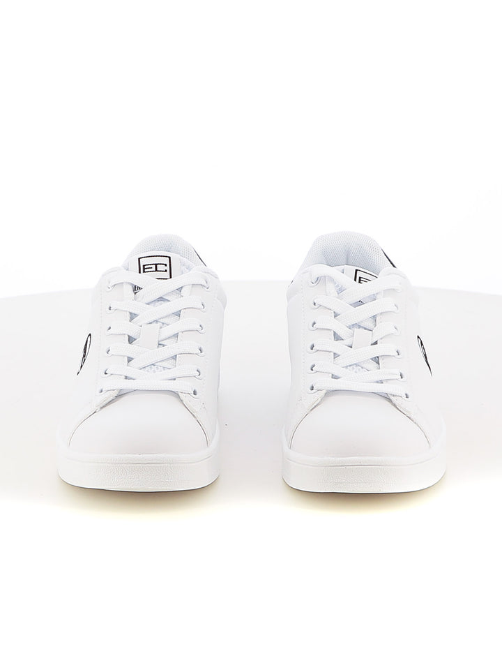 Sneakers stringate donna ENRICO COVERI SPORTSWEAR CSW514C60 bianco nero | Costa Superstore