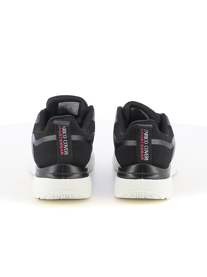 Sneakers stringate donna ENRICO COVERI SPORTSWEAR CSW516C09 nero | Costa Superstore