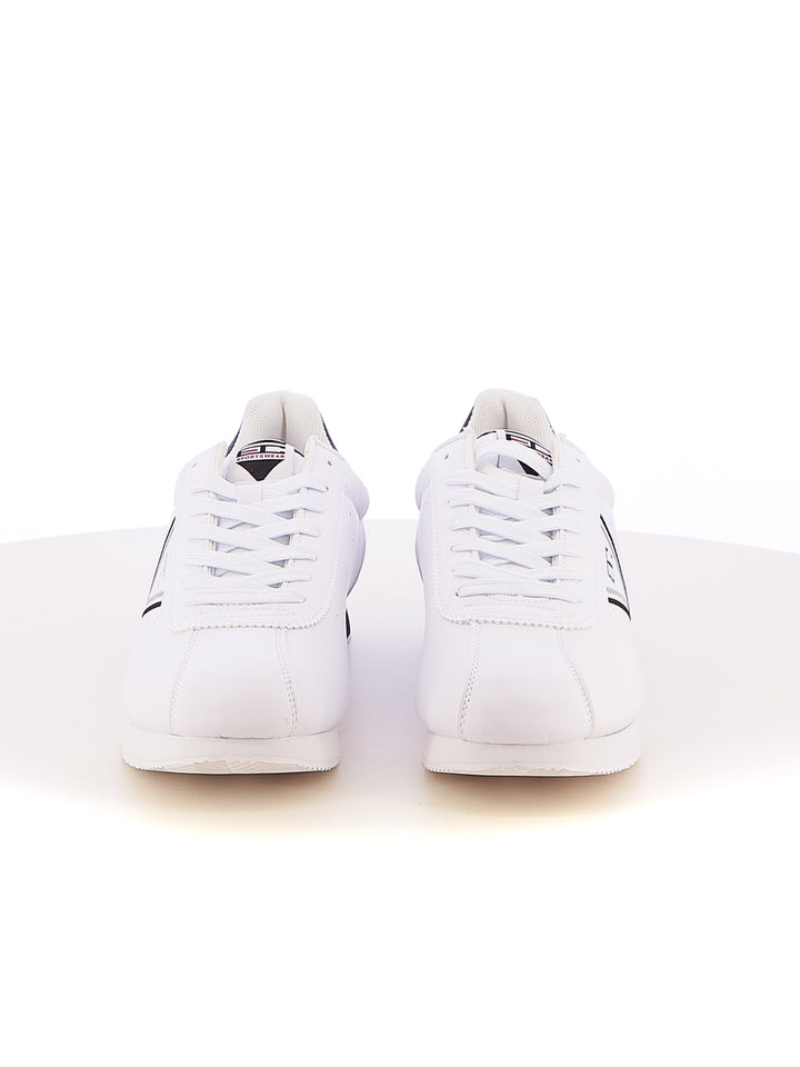 Sneakers stringate uomo ENRICO COVERI SPORTSWEAR ECS513307 bianco nero | Costa Superstore