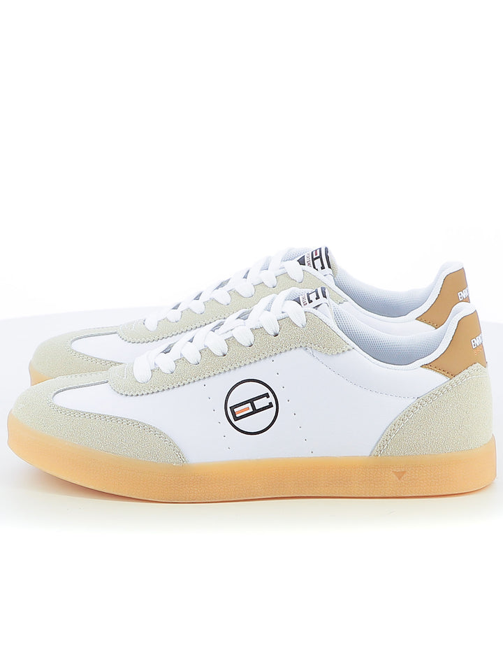 Sneakers stringate uomo ENRICO COVERI SPORTSWEAR ECS514318 bianco rosa | Costa Superstore