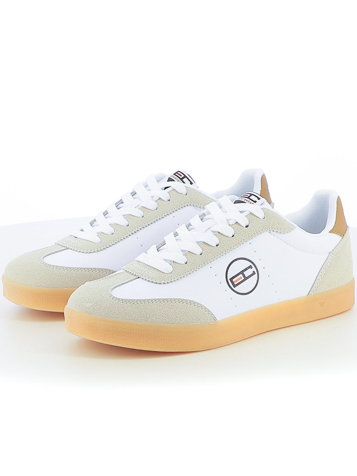 Sneakers stringate uomo ENRICO COVERI SPORTSWEAR ECS514318 bianco rosa | Costa Superstore