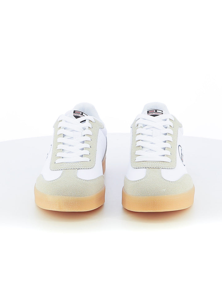 Sneakers stringate uomo ENRICO COVERI SPORTSWEAR ECS514318 bianco rosa | Costa Superstore