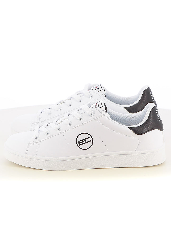 Sneakers stringate uomo ENRICO COVERI SPORTSWEAR ECS514321 bianco nero | Costa Superstore