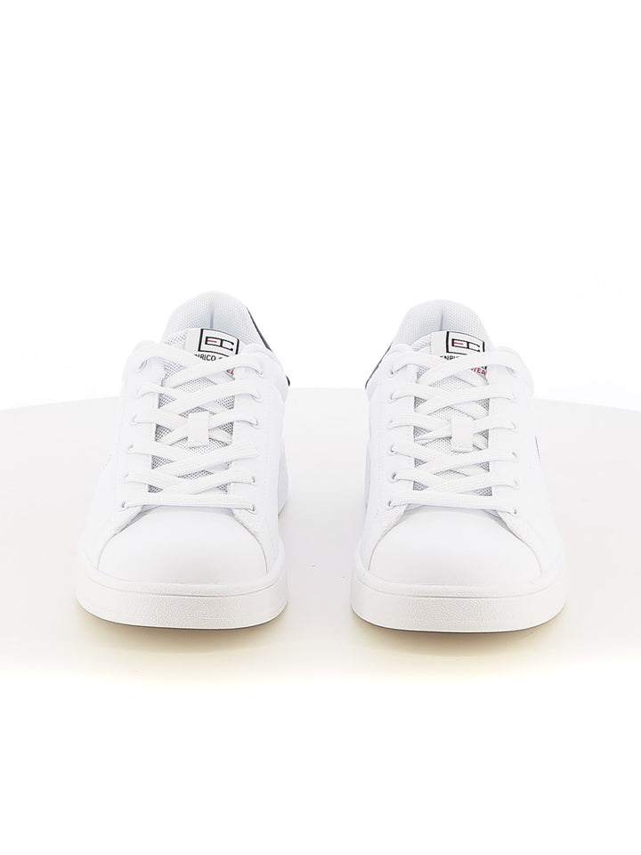 Sneakers stringate uomo ENRICO COVERI SPORTSWEAR ECS514321 bianco nero | Costa Superstore