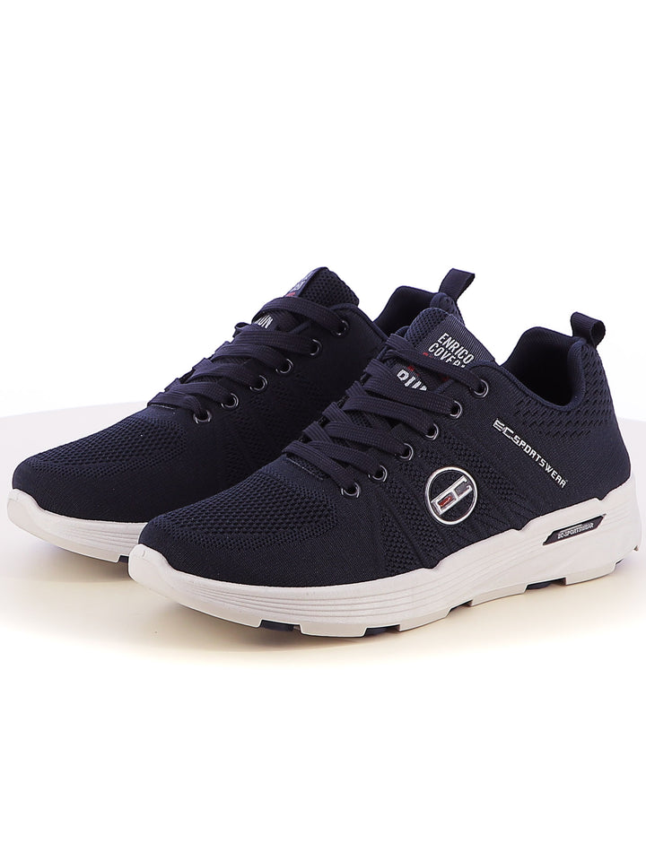 Sneakers stringate uomo ENRICO COVERI SPORTSWEAR ECS516341 argento | Costa Superstore