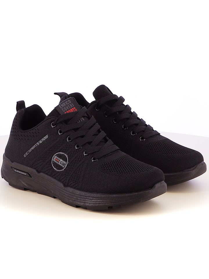 Sneakers stringate uomo ENRICO COVERI SPORTSWEAR ECS516341 nero | Costa Superstore