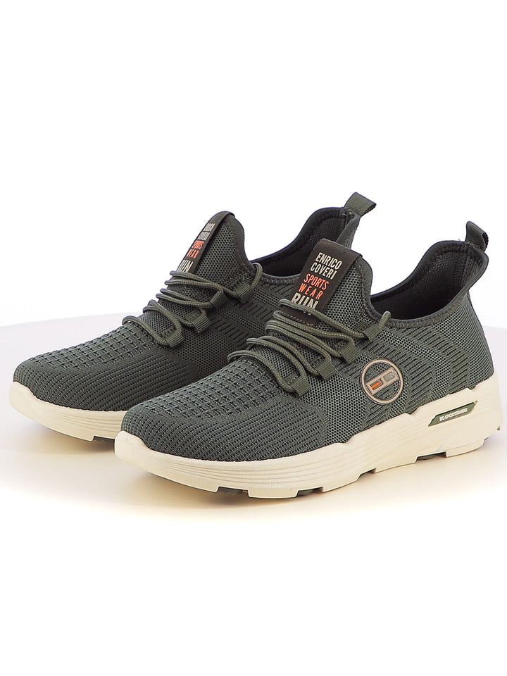 Sneakers stringate uomo ENRICO COVERI SPORTSWEAR ECS516343 marrone | Costa Superstore