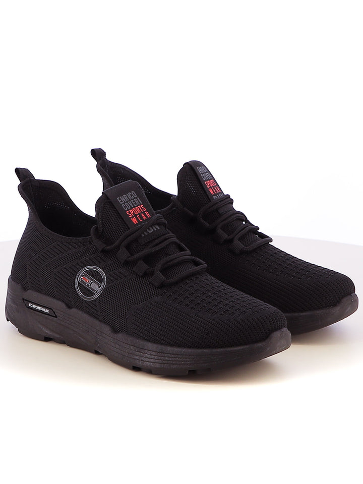 Sneakers stringate uomo ENRICO COVERI SPORTSWEAR ECS516343 nero | Costa Superstore