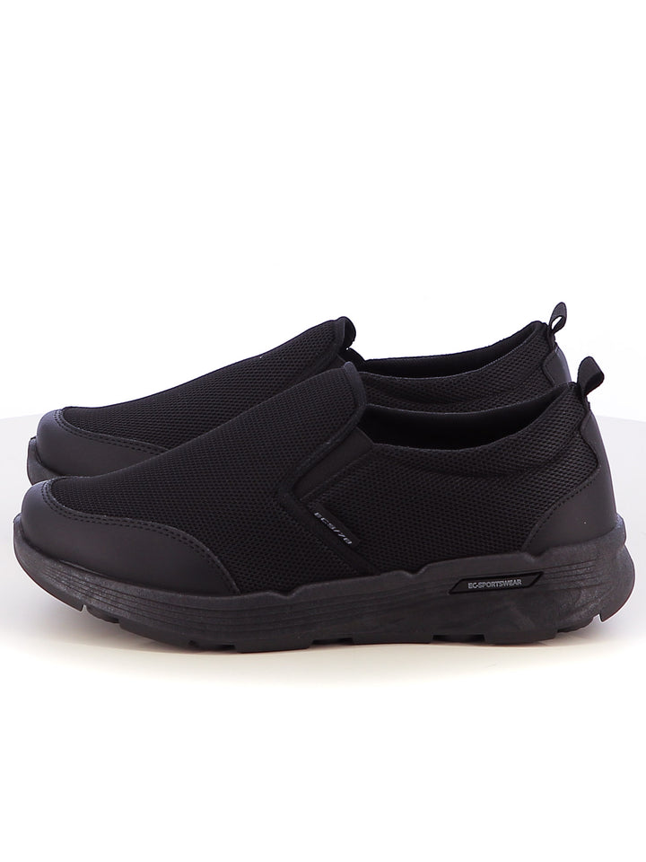 Sneakers senza lacci uomo ENRICO COVERI SPORTSWEAR ECS516347 nero | Costa Superstore