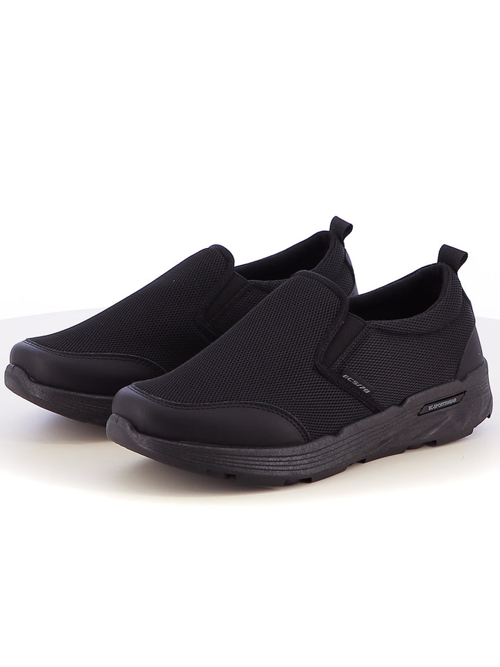 Sneakers senza lacci uomo ENRICO COVERI SPORTSWEAR ECS516347 nero | Costa Superstore