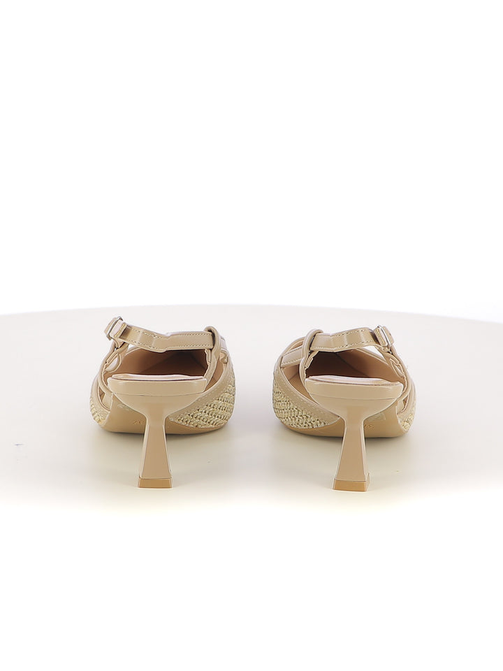 Décolleté slingback donna EVA RINALDI AP25S-10015 beige chiaro | Costa Superstore