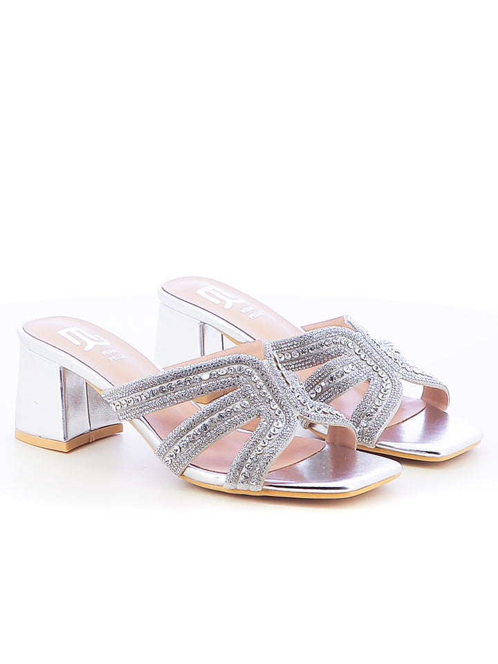 Ciabattine donna EVA RINALDI AP25S-8303 argento | Costa Superstore