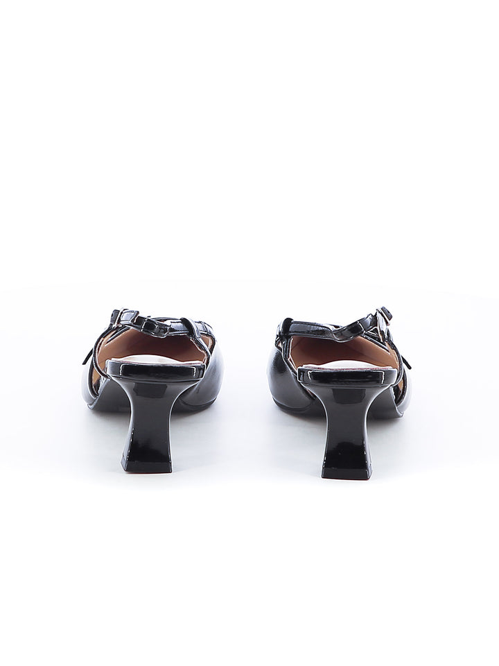 Décolleté slingback donna EVA RINALDI CMJ240531-4F nero | Costa Superstore