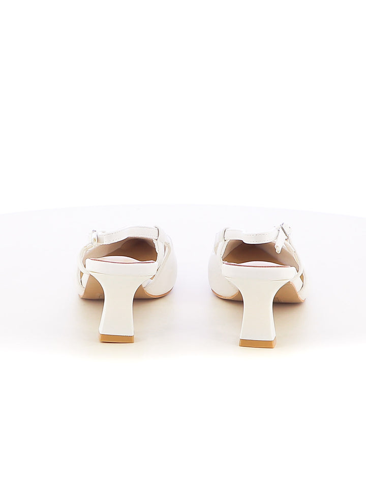 Décolleté slingback donna EVA RINALDI CMJ240531-4 bianco | Costa Superstore