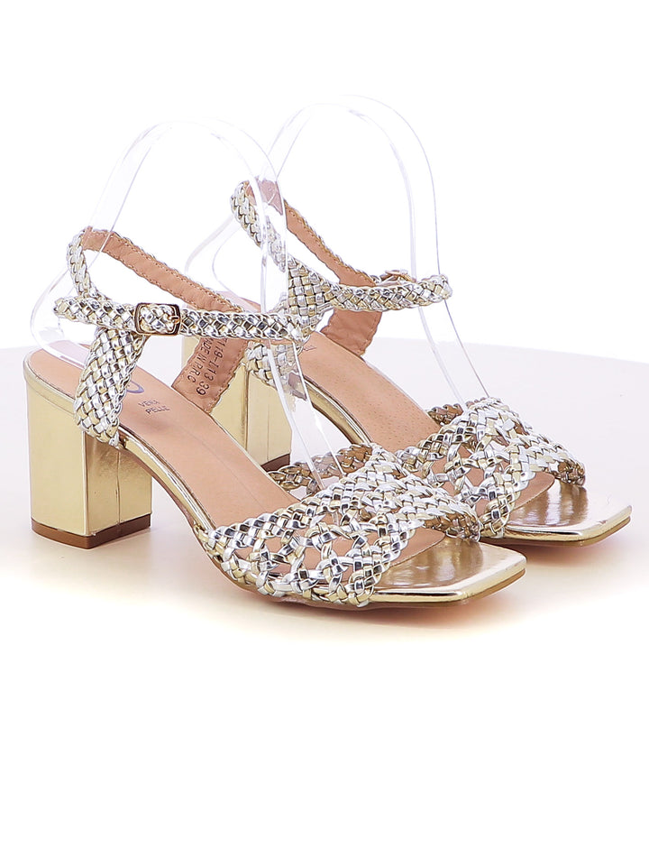 Sandali con cinturino donna EVA RINALDI W119-L13 oro | Costa Superstore