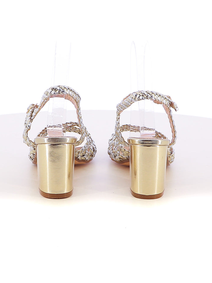 Sandali con cinturino donna EVA RINALDI W119-L13 oro | Costa Superstore