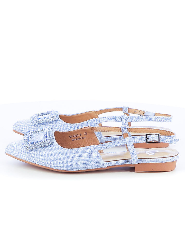 Décolleté slingback donna EVA RINALDI XQJ520-8 blu | Costa Superstore