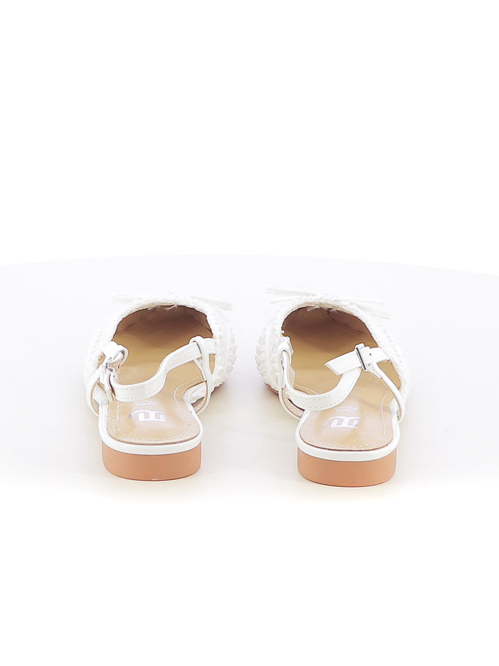 Ballerine slingback donna EVA RINALDI XYC8979-32 bianco | Costa Superstore