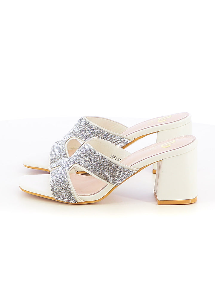 Ciabattine donna EVA RINALDI YQY2 bianco | Costa Superstore