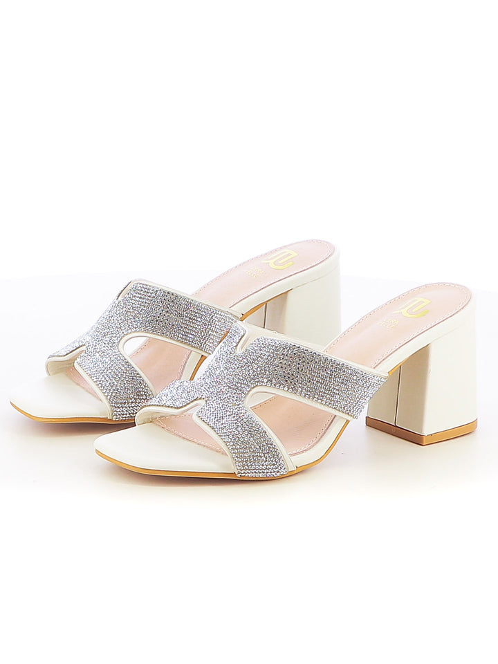 Ciabattine donna EVA RINALDI YQY2 bianco | Costa Superstore