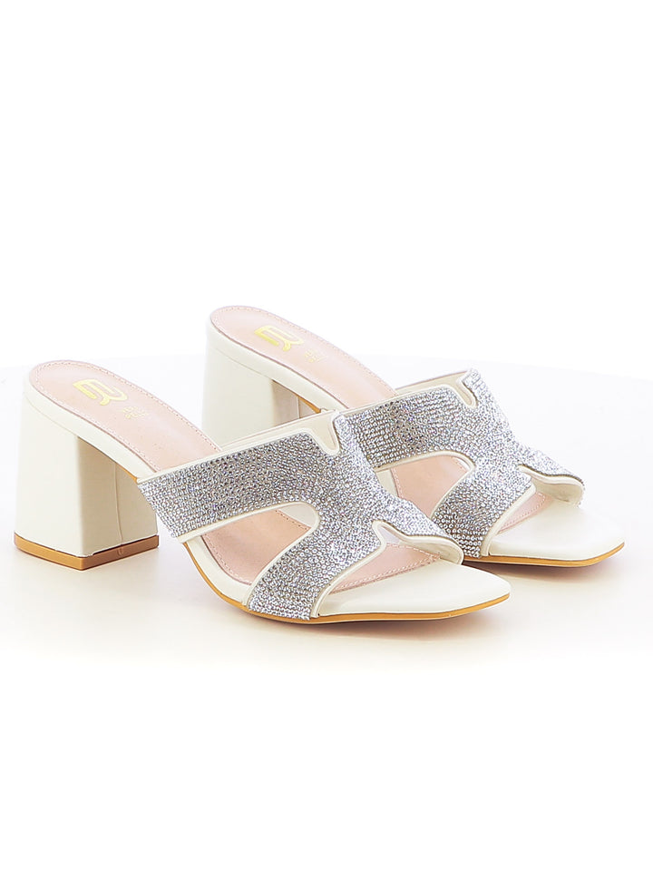 Ciabattine donna EVA RINALDI YQY2 bianco | Costa Superstore
