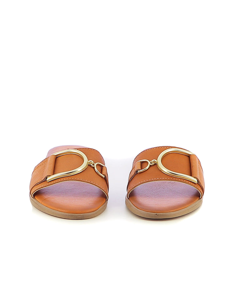Ciabattine donna FEDERICA LORENZI 16288 cuoio | Costa Superstore