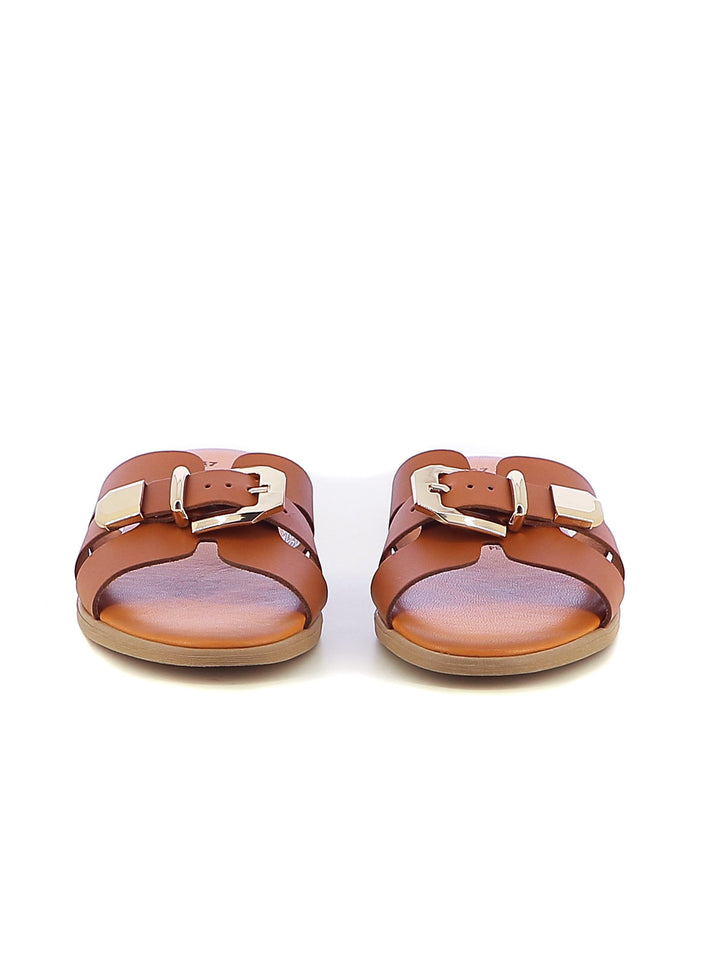 Ciabattine donna FEDERICA LORENZI 16291 cuoio | Costa Superstore