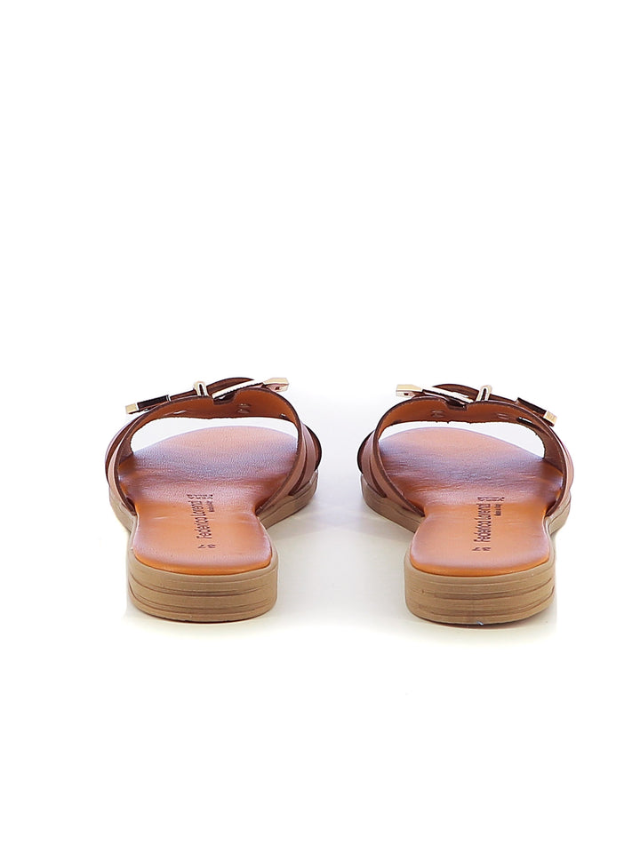 Ciabattine donna FEDERICA LORENZI 16291 cuoio | Costa Superstore