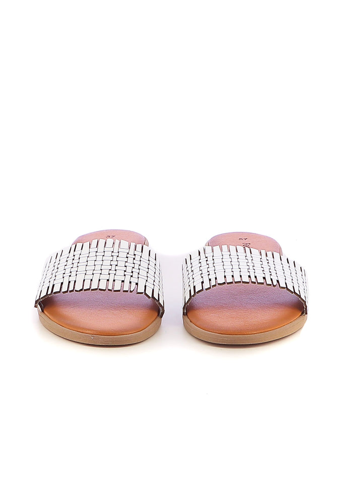 Ciabattine donna FEDERICA LORENZI 16527 bianco | Costa Superstore