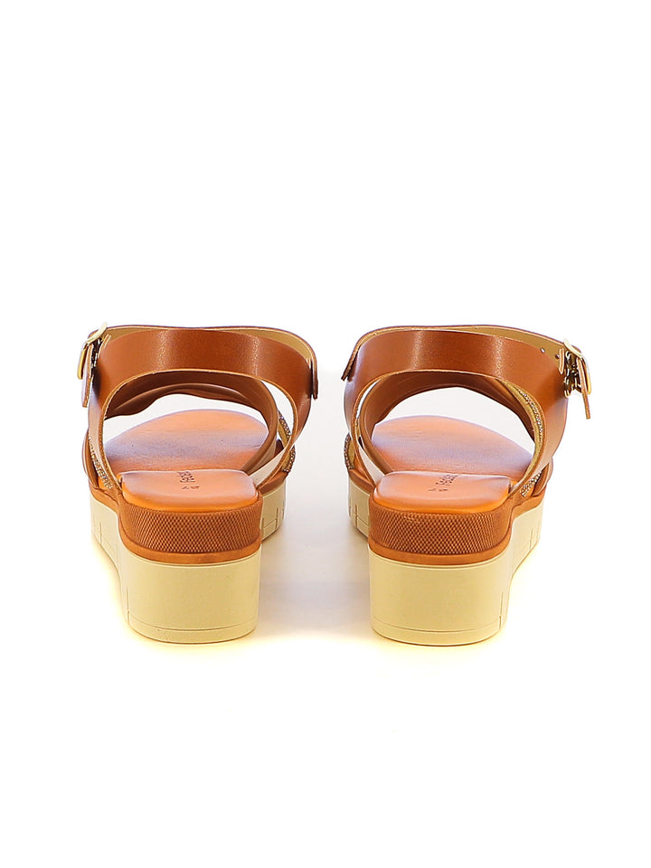 Sandali con cinturino donna FEDERICA LORENZI 16981 cuoio | Costa Superstore