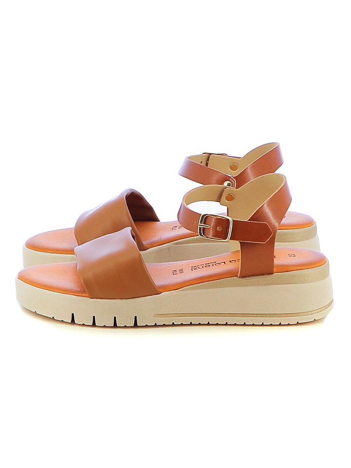 Sandali con cinturino donna FEDERICA LORENZI 16984 cuoio | Costa Superstore