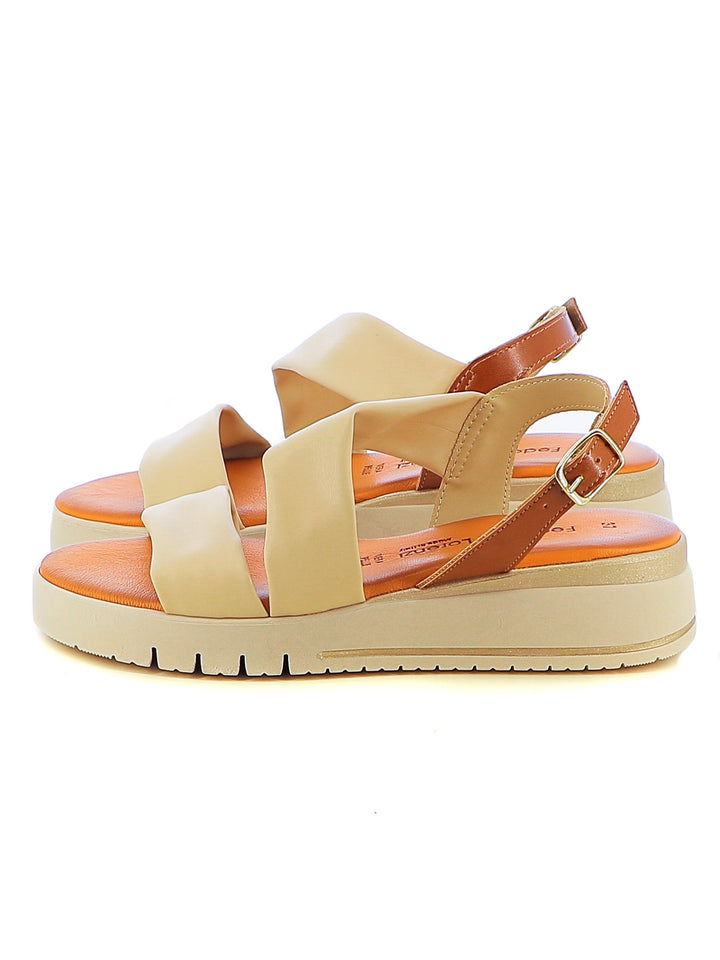 Sandali fasciati donna FEDERICA LORENZI 16986 beige chiaro | Costa Superstore