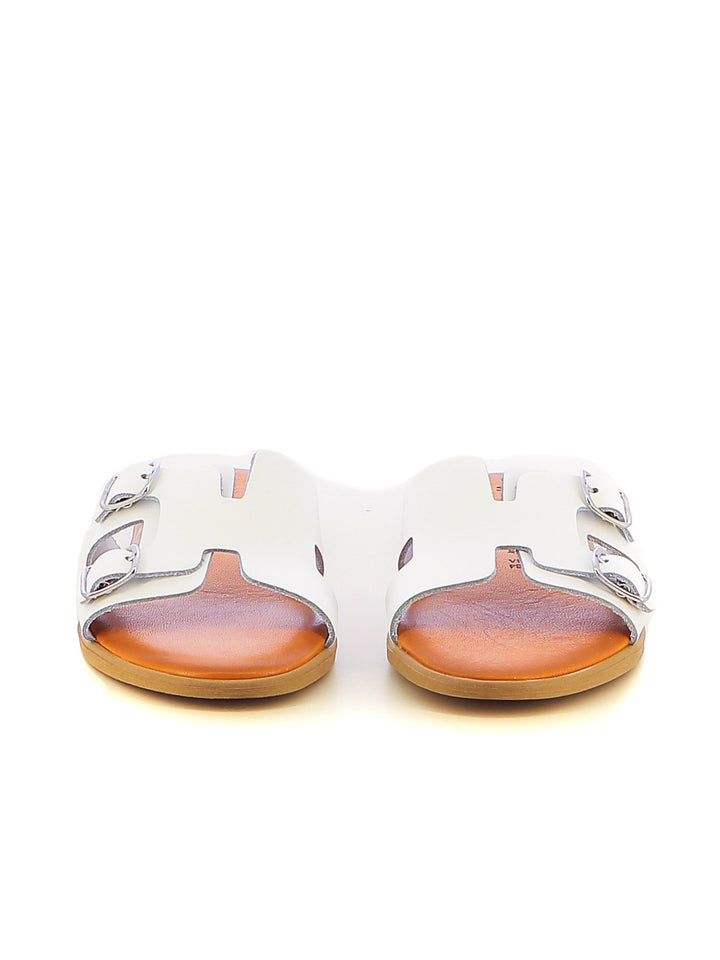 Ciabattine donna FEDERICA LORENZI 16989 bianco | Costa Superstore