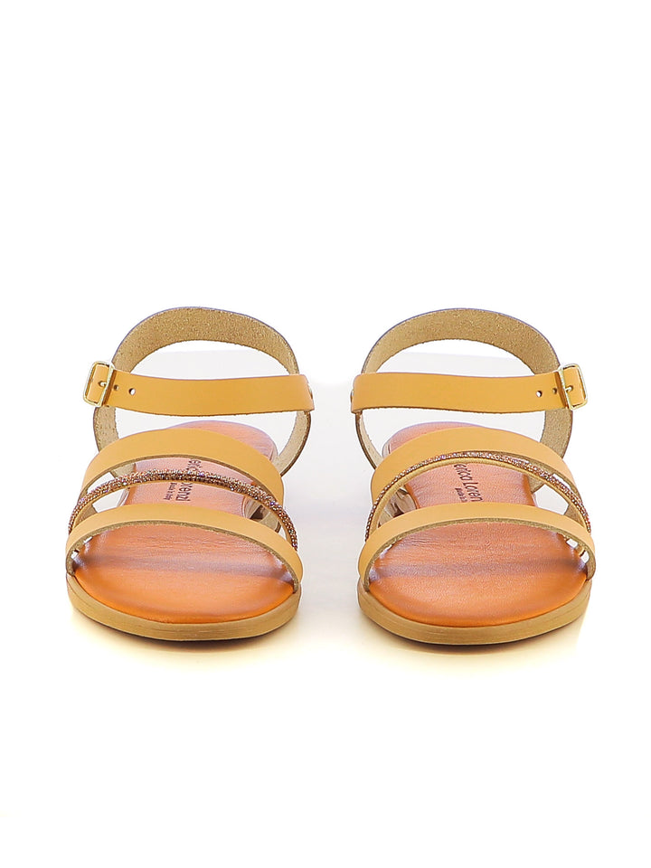 Sandali con cinturino donna FEDERICA LORENZI 16998 beige chiaro | Costa Superstore