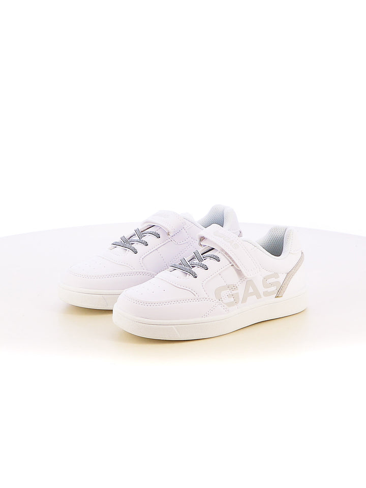 Sneakers con strappi bambino GAS GAK514121 bianco | Costa Superstore