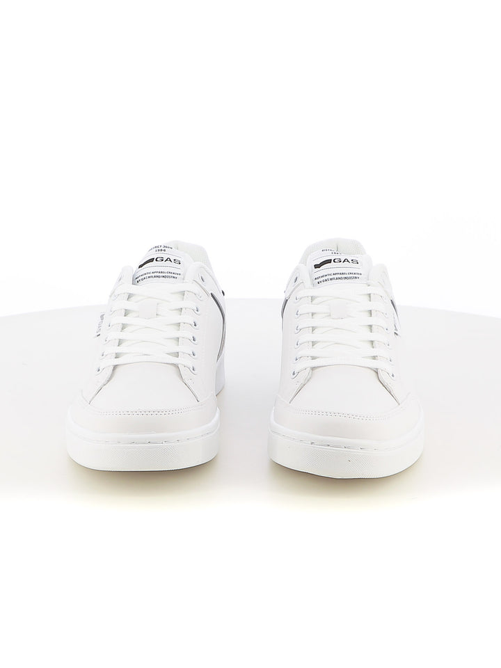 Sneakers stringate uomo GAS GAM514180 bianco blu | Costa Superstore