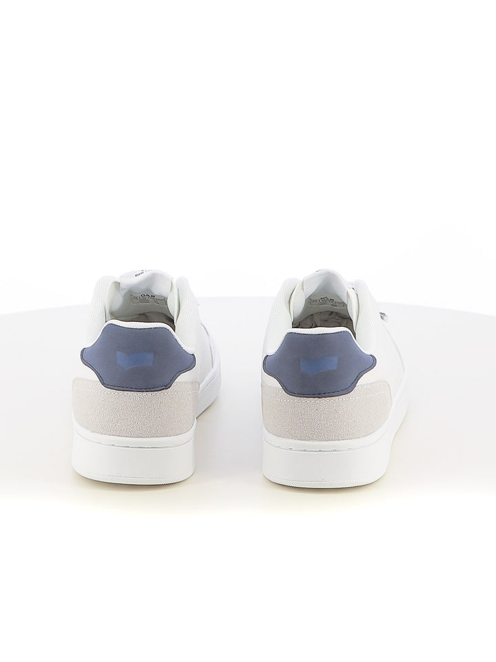 Sneakers stringate uomo GAS GAM514180 bianco blu | Costa Superstore