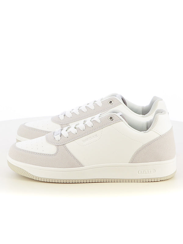Sneakers stringate uomo GAS GAM514211 bianco grigio | Costa Superstore