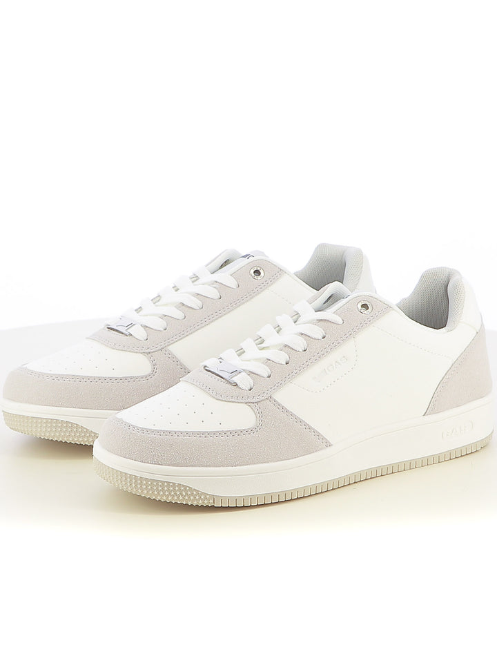 Sneakers stringate uomo GAS GAM514211 bianco grigio | Costa Superstore