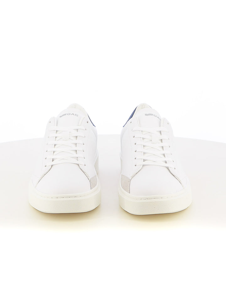 Sneakers stringate uomo GAS GAM514505 bianco blu | Costa Superstore