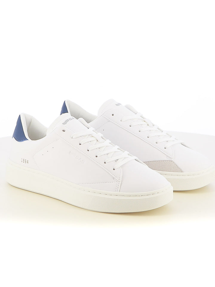Sneakers stringate uomo GAS GAM514505 bianco blu | Costa Superstore